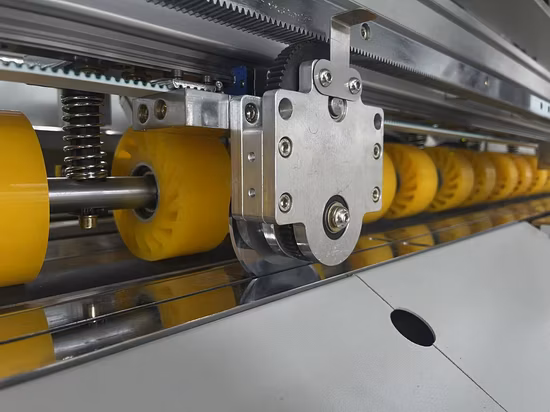Máquina automática de fabricación de cajas de cartón corrugado, embalaje, corte, impresión, flexografía