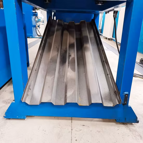Professional Manufacture Steel Tile Sheet Truck Container Making Carriage Board Car Panel Roll Forming Machine